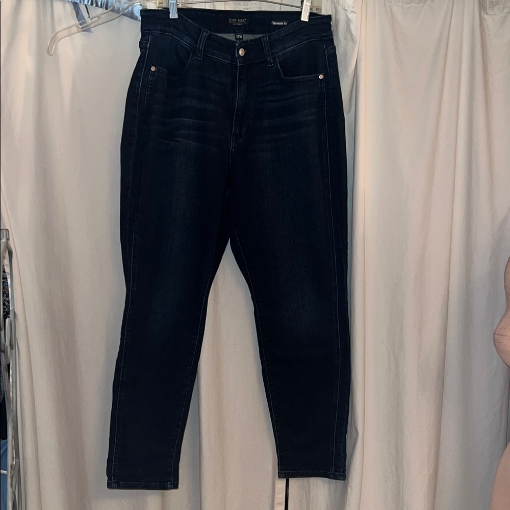 Judy Blue boyfriend Blue Women's Jeans 14w